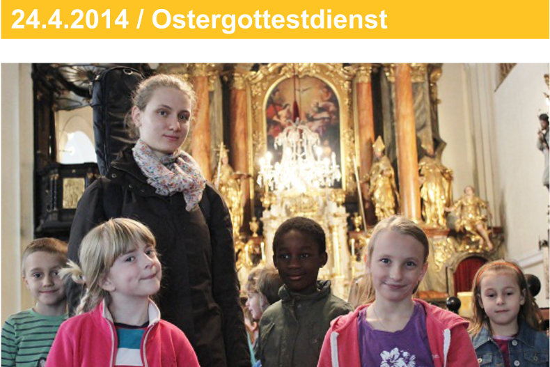 Banner Ostergottesdienst